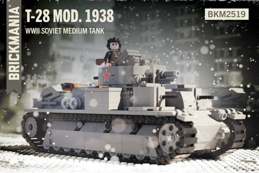 T-28 Mod. 1938 – WWII Soviet Medium Tank