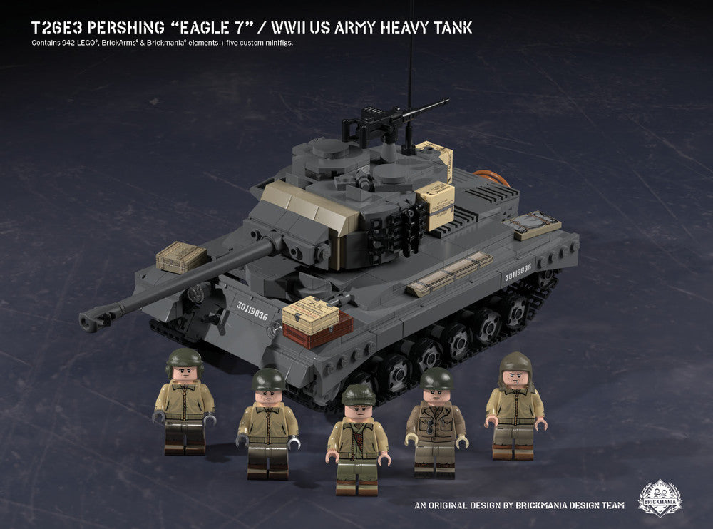 T26E3 Pershing "Eagle 7" – WWII US Army Heavy Tank