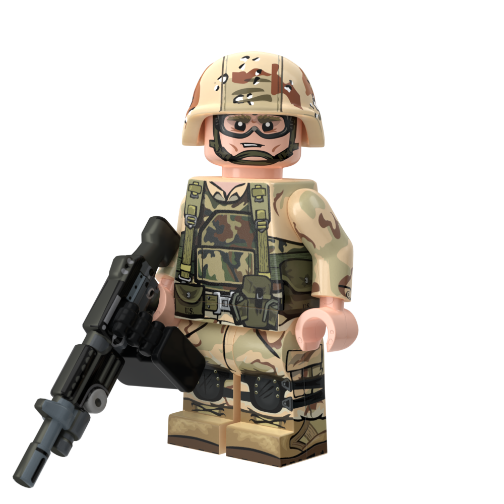 US Army Ranger SAW Gunner - Battle of Mogadishu