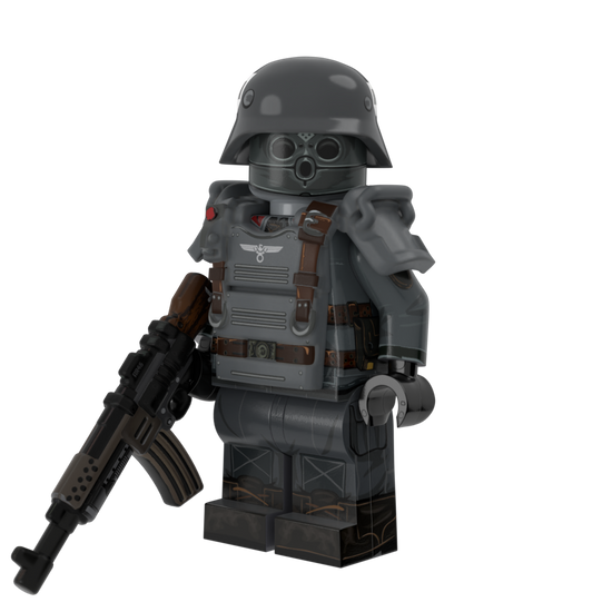 Wehrmacht Übermensch Supersoldat with Perfect Caliber™ BrickArms® STGX-46