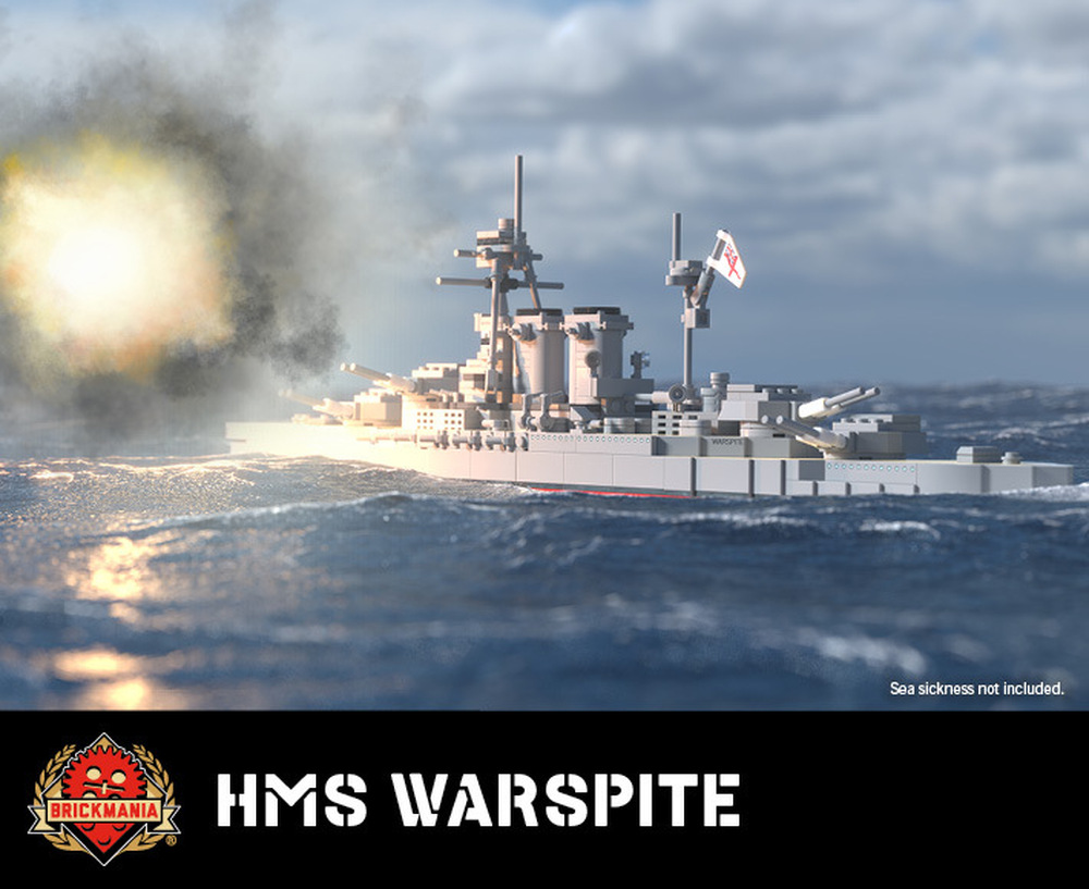 HMS Warspite - Super Dreadnought Battleship