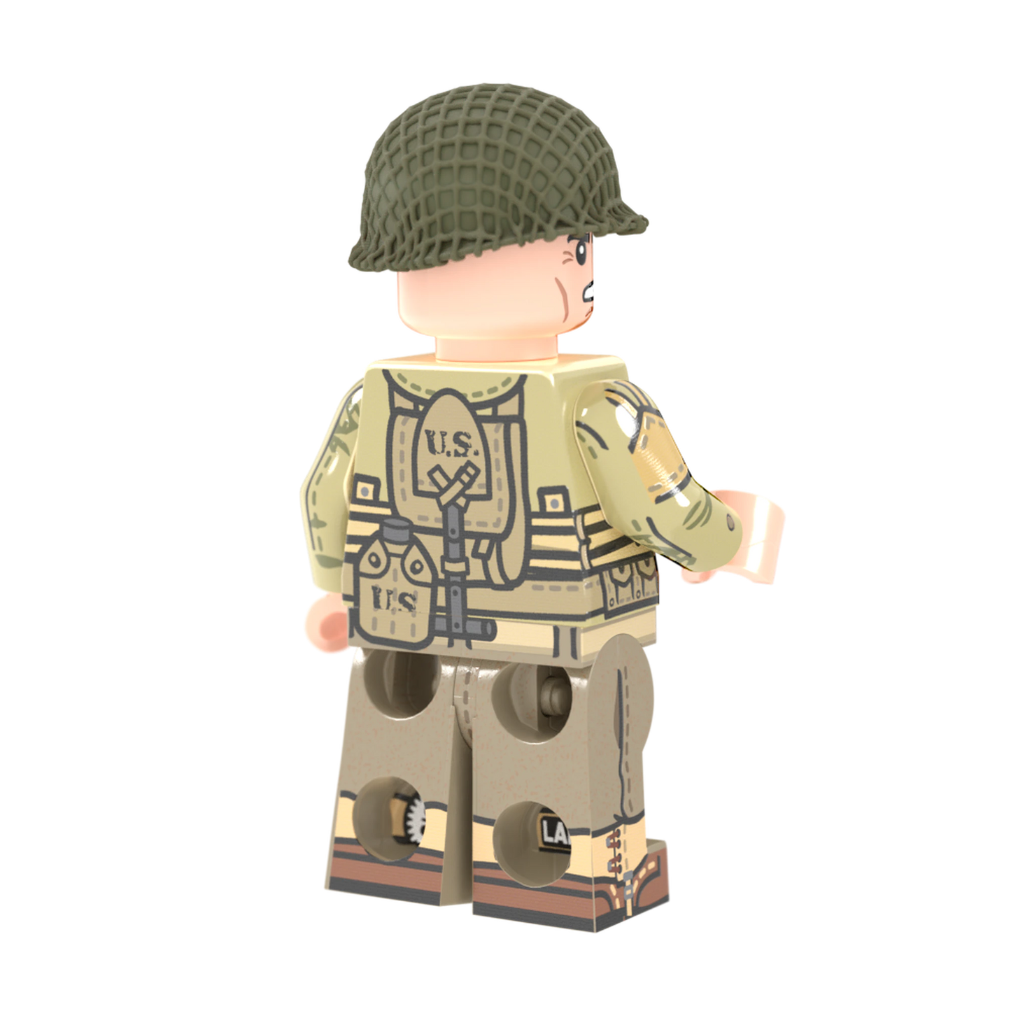 D-Day US Infantry - Minifig of the Month - MOMCOM inc.