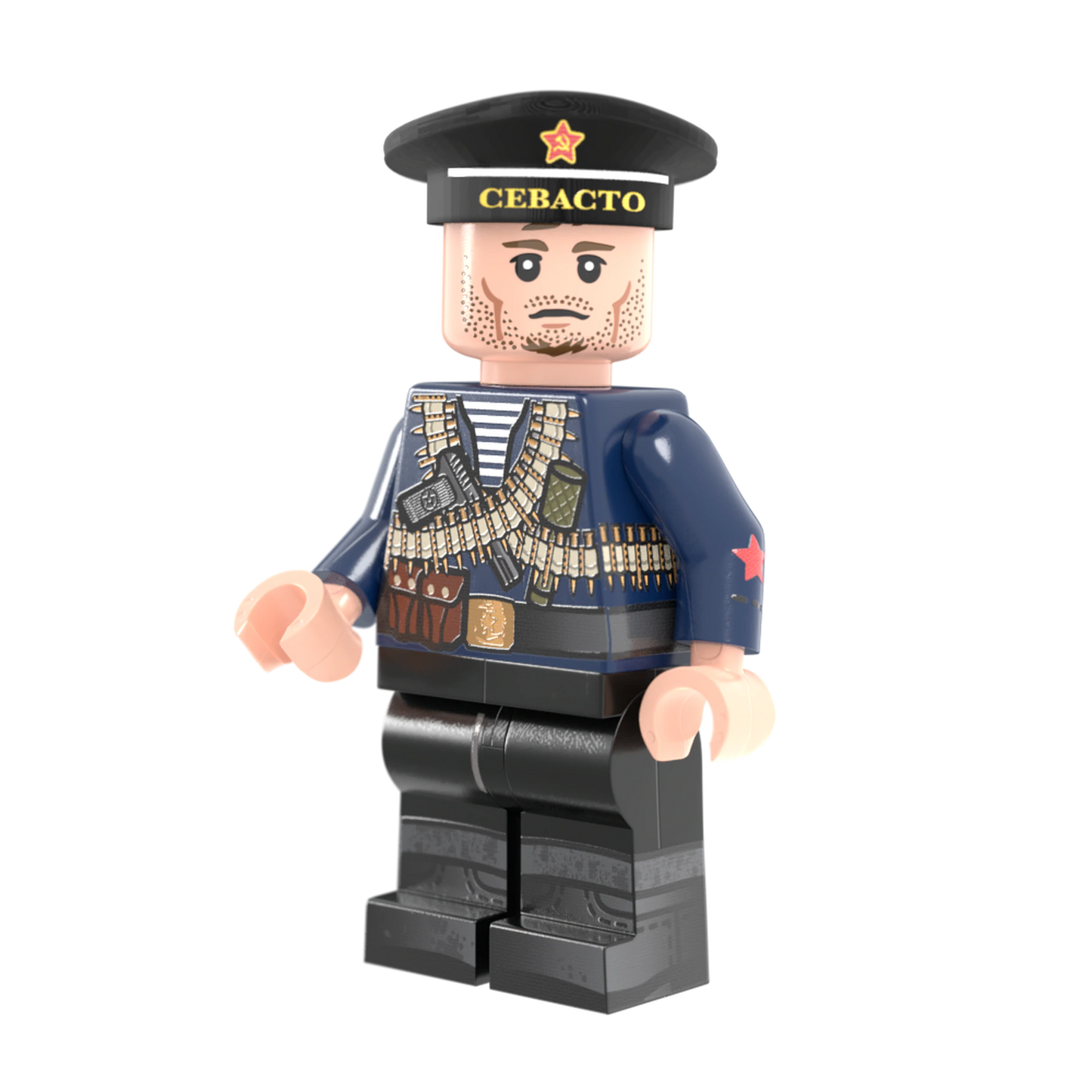 WWII Soviet Naval Infantry - Minifig of the Month - MOMCOM inc.