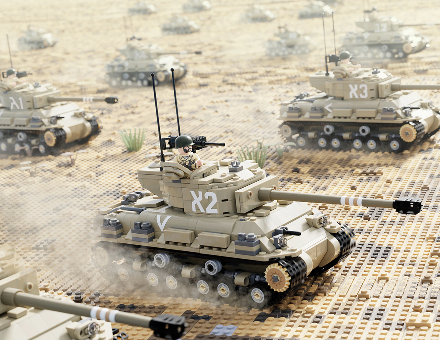 Load image into Gallery viewer, M51 Super Sherman - Main Battle Tank - MOMCOM inc.

