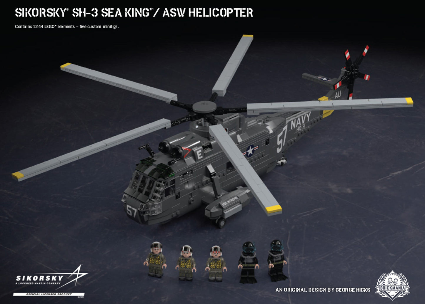 Load image into Gallery viewer, Sikorsky® SH-3A Sea King™ - ASW Helicopter
