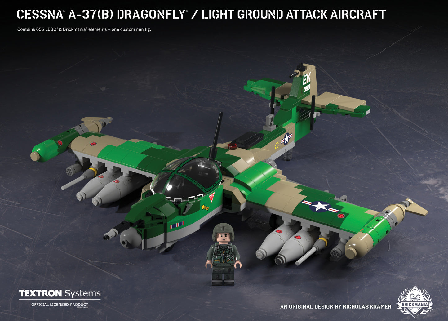 Cessna® A-37(B) Dragonfly™ - Light Ground Attack Aircraft