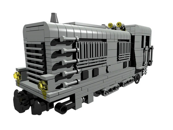 WW2 German WR360 diesel locomotive for towing train guns - MOMCOM inc.