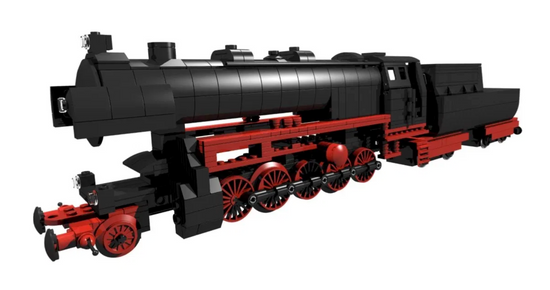 WW2 German Railways Type 52 Steam Locomotive (Kriegslok) Black Version - MOMCOM inc.