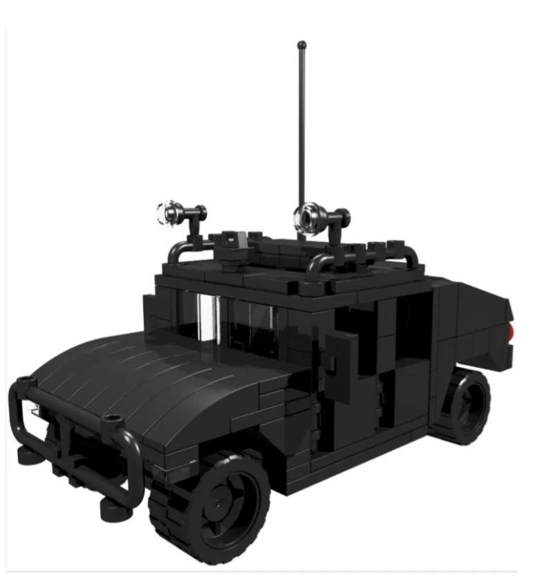 US Army HMMWV Humvee High Mobility Vehicle (Black) - MOMCOM inc.