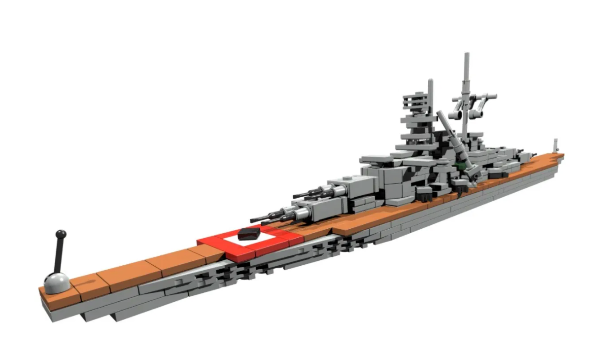 WW2 Battleship Bismarck - MOMCOM inc.