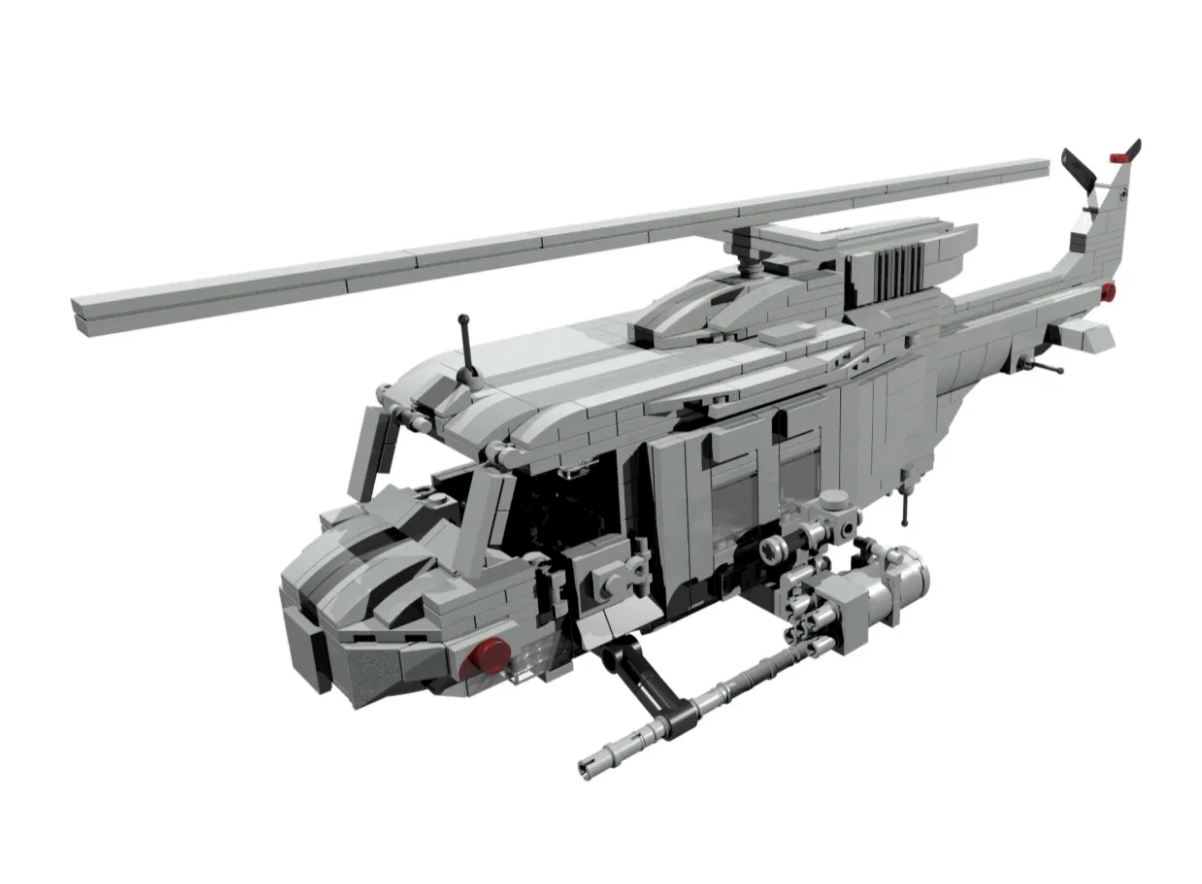 Load image into Gallery viewer, US Army UH-1 Huey Helicopter (Gunship Version) - MOMCOM inc.
