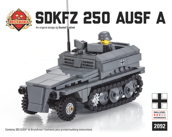 SdKfz 250 ausf A with Heer Soldier - MOMCOM inc.