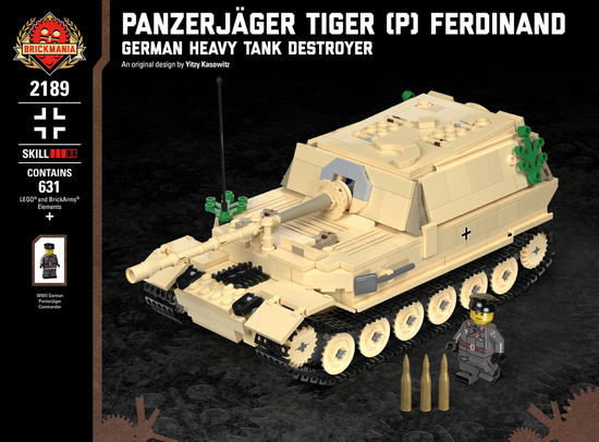 Load image into Gallery viewer, Panzerjäger Tiger (P) Ferdinand - German Heavy Tank Destroyer - MOMCOM inc.
