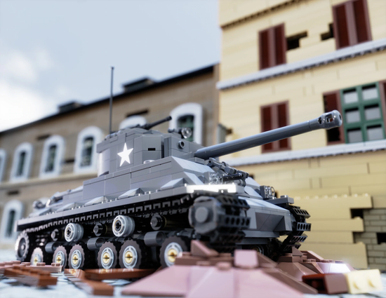 Load image into Gallery viewer, Easy Eight - M4A3E8 Sherman Tank - MOMCOM inc.
