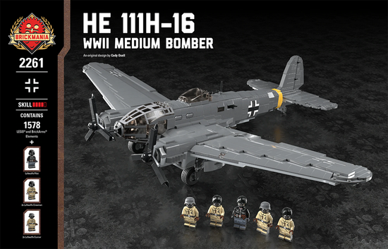 Load image into Gallery viewer, HE 111H-16 - WWII Medium Bomber - MOMCOM inc.
