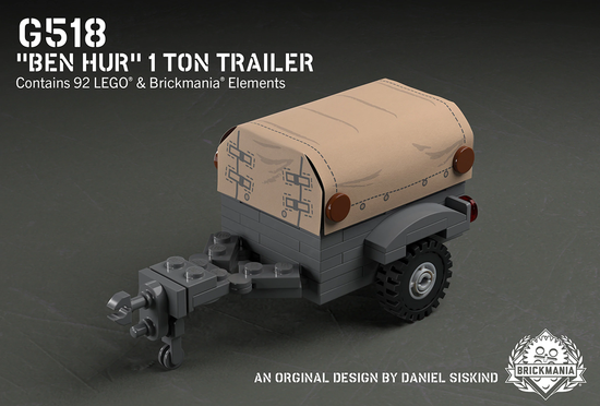 G518 - "Ben Hur" 1 Ton Trailer - MOMCOM inc.