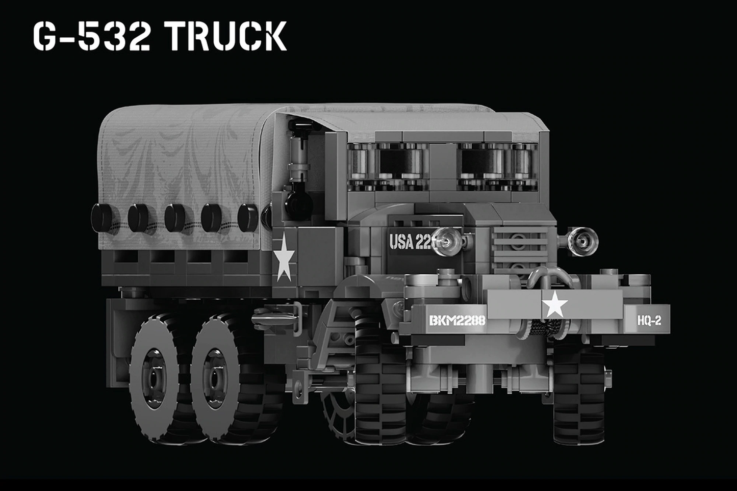 G-532 Truck - 7 1/2 Ton 6x6 - MOMCOM inc.