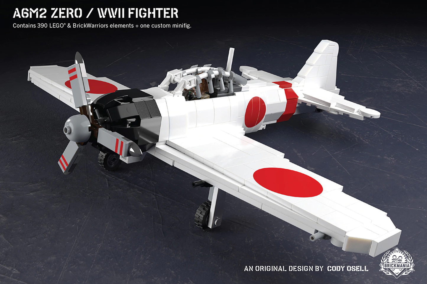 A6M2 Zero - WWII Fighter - MOMCOM inc.