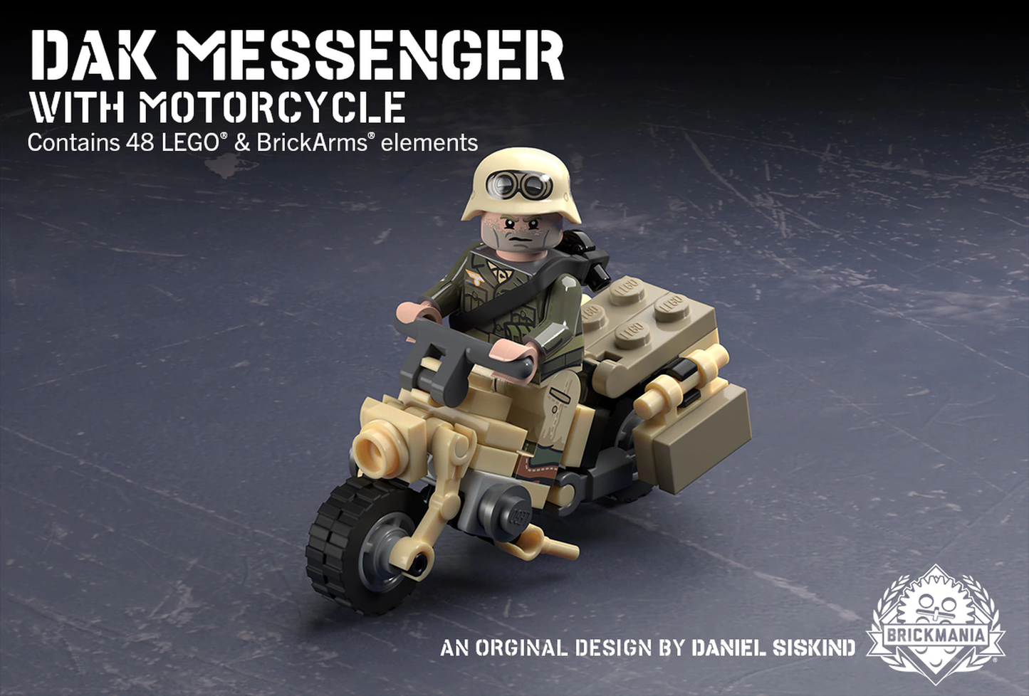 DAK Messenger with Motorcycle - MOMCOM inc.