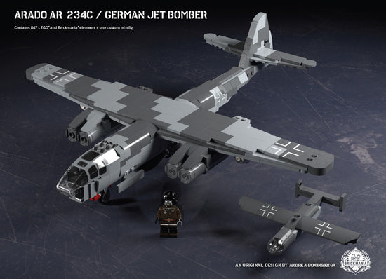 Arado Ar 234C – German Jet Bomber