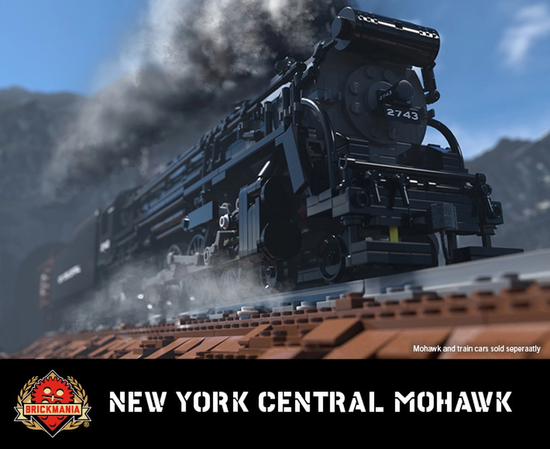 Load image into Gallery viewer, New York Central Mohawk - L-2a 4-8-2 Steam Locomotive - MOMCOM inc.
