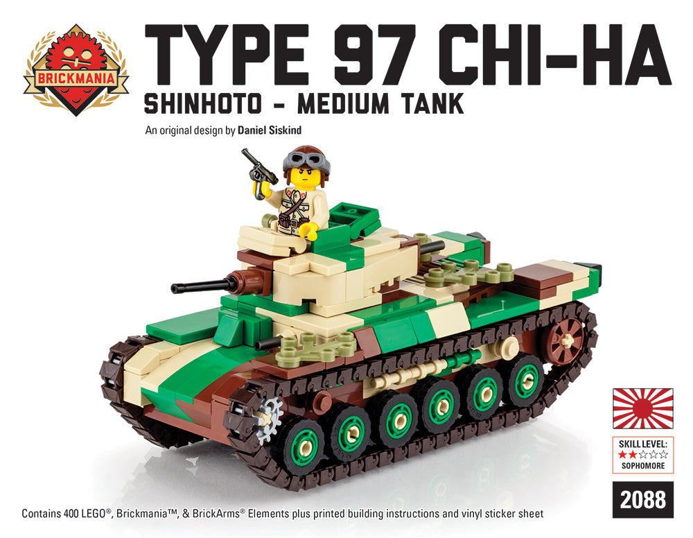 Type 97 Shinhoto Chi-Ha - Japanese Medium Tank - MOMCOM inc.