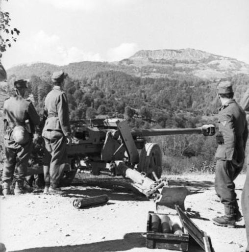 WW2 German 7.5 cm PaK 40 anti-tank gun - MOMCOM inc.
