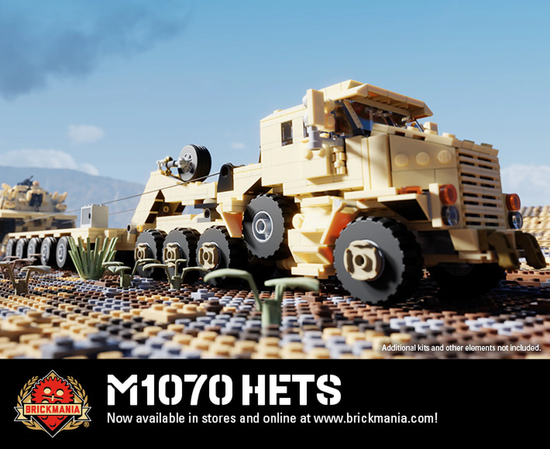 Load image into Gallery viewer, M1070 HETS - Heavy Equipment Transport Semi-Trailer - MOMCOM inc.
