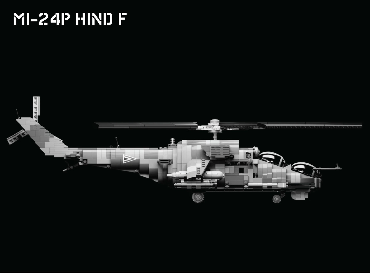 Mi-24P Hind F - Attack Helicopter - MOMCOM inc.