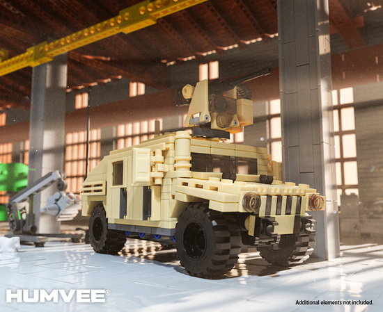 Load image into Gallery viewer, M1151A1 HUMVEE® - Enhanced Weapon Carrier with CROWS - MOMCOM inc.
