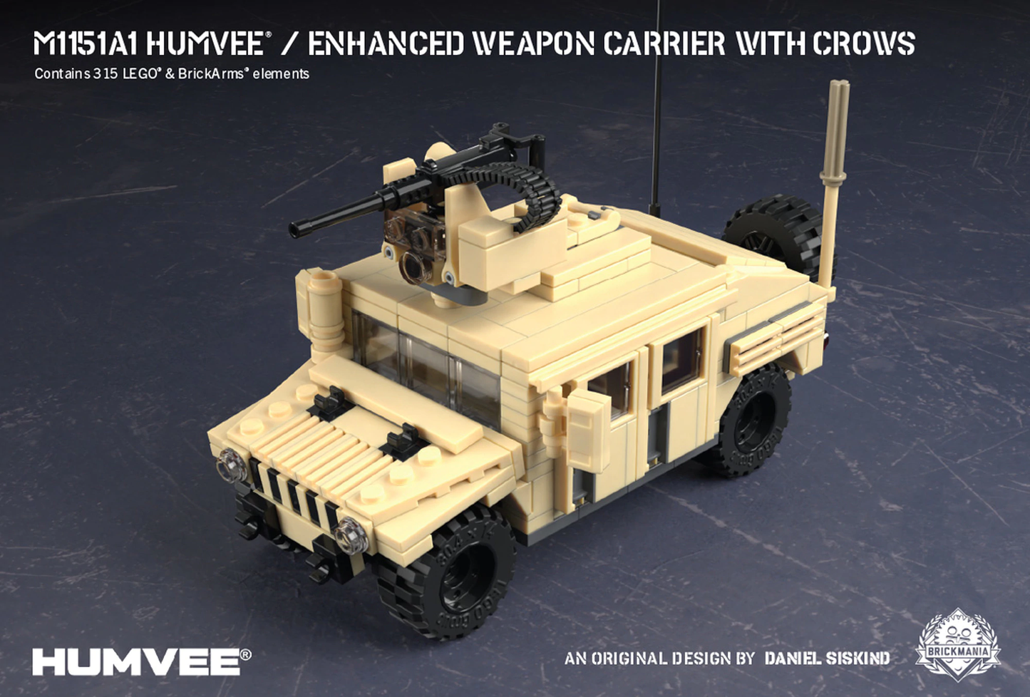 M1151A1 HUMVEE® - Enhanced Weapon Carrier with CROWS - MOMCOM inc.