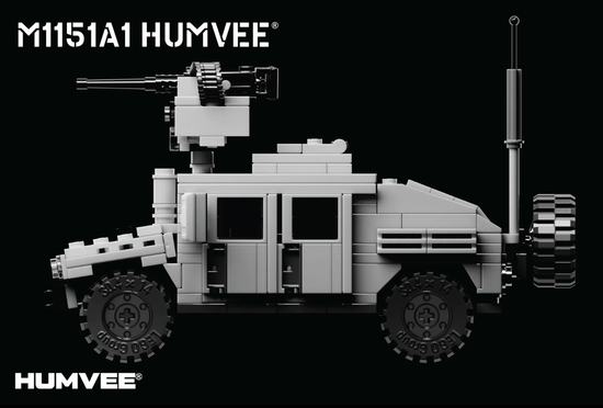 Load image into Gallery viewer, M1151A1 HUMVEE® - Enhanced Weapon Carrier with CROWS - MOMCOM inc.
