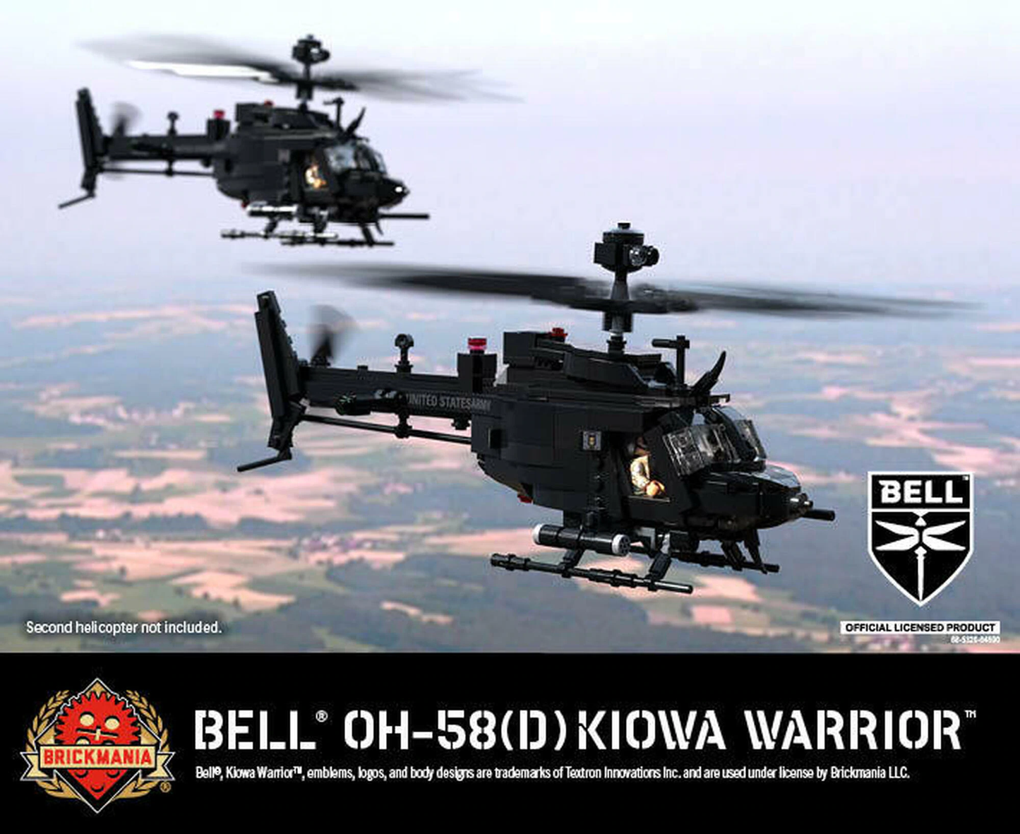 Bell® OH-58(D) Kiowa Warrior™ - Light Armed Reconnaissance Helicopter - MOMCOM inc.