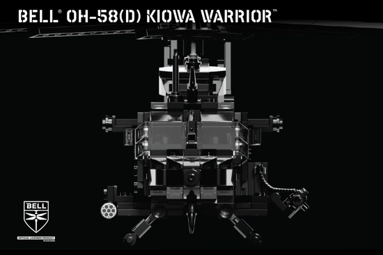 Bell® OH-58(D) Kiowa Warrior™ - Light Armed Reconnaissance Helicopter - MOMCOM inc.