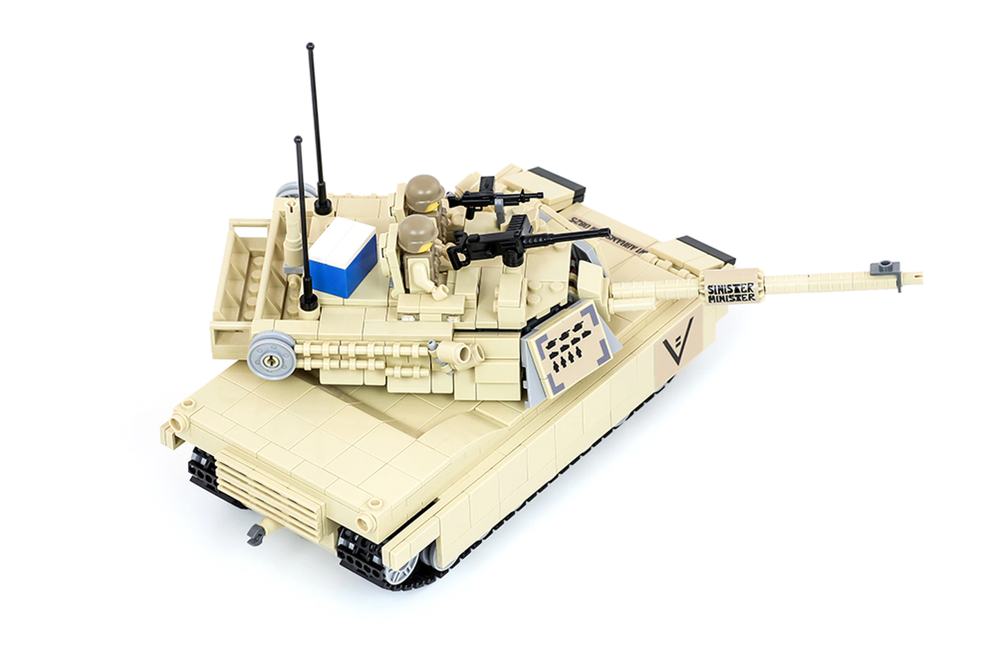 Load image into Gallery viewer, M1 Abrams Main Battle Tank (Tan) - MOMCOM inc.
