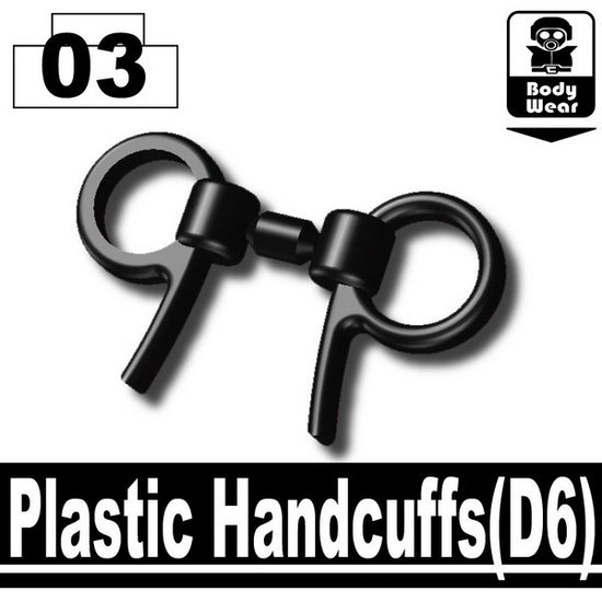 Plastic Handcuffs(D6) - MOMCOM inc.