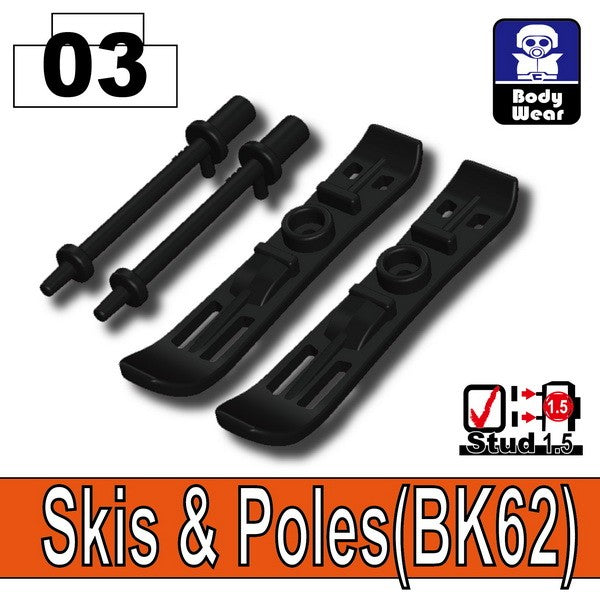 Skis & Poles(BK62) - MOMCOM inc.