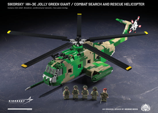 Sikorsky® HH-3E Jolly Green Giant – Combat Search and Rescue Helicopter