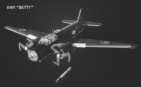 G4M "Betty" – Japanese Attack Bomber with 3 minifigs