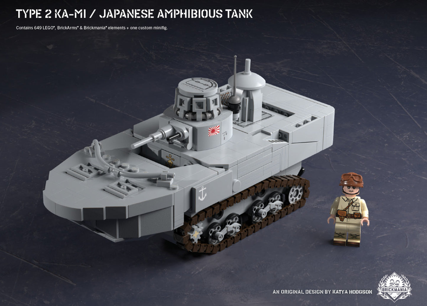 Load image into Gallery viewer, Type 2 Ka-Mi –Japanese Amphibious Tank
