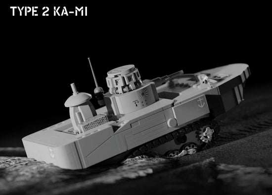 Load image into Gallery viewer, Type 2 Ka-Mi –Japanese Amphibious Tank

