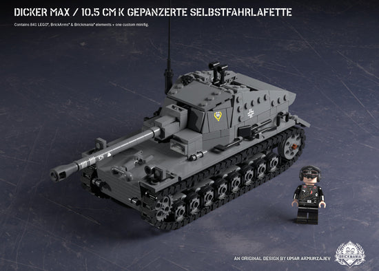 Dicker Max – 10.5 cm K gepanzerte Selbstfahrlafette