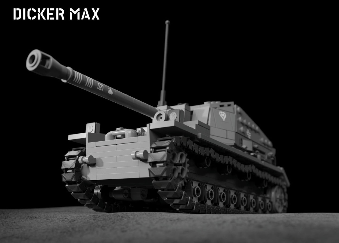 Dicker Max – 10.5 cm K gepanzerte Selbstfahrlafette