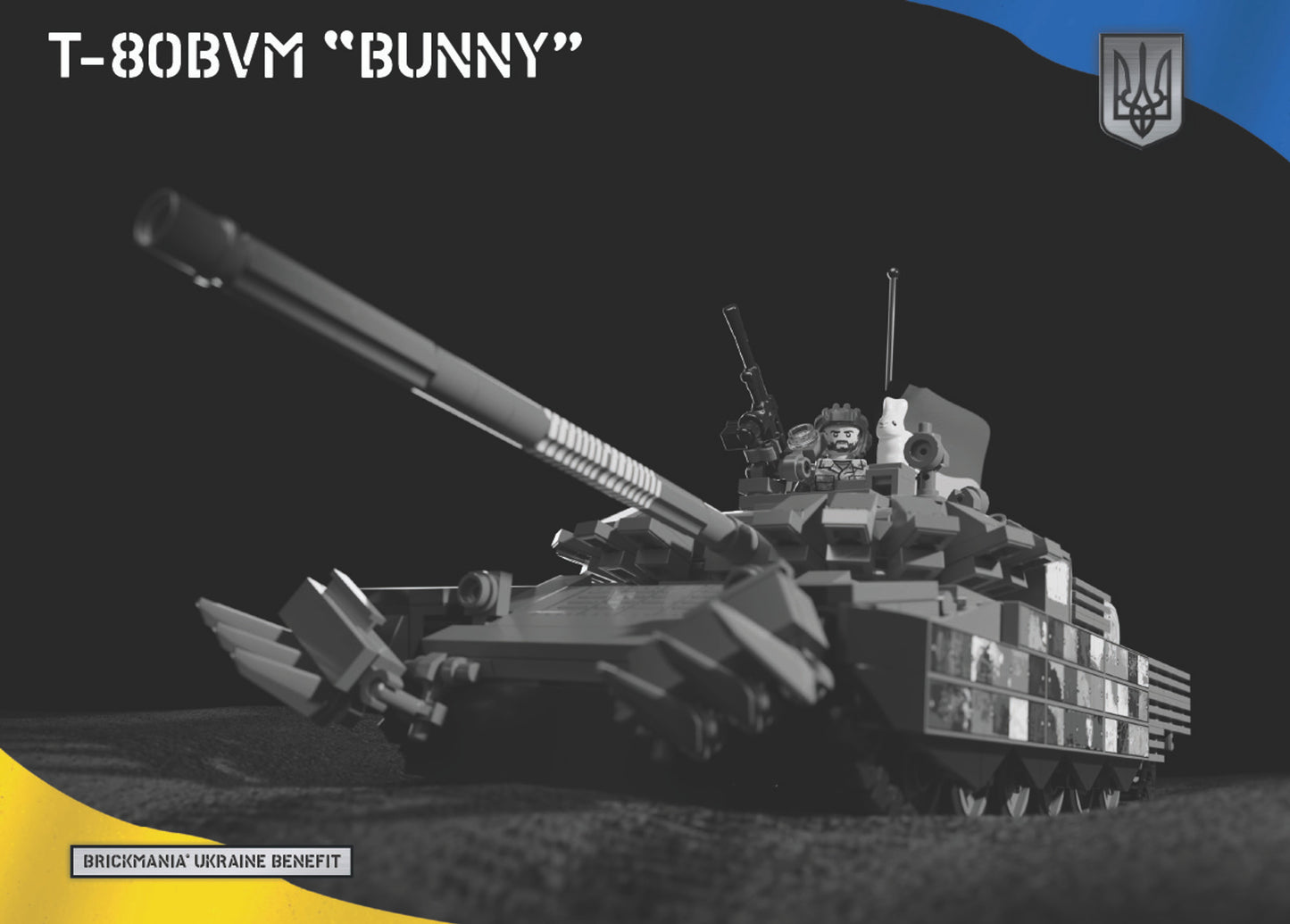 Load image into Gallery viewer, T-80BVM &amp;quot;Bunny&amp;quot; – Captured Russian MBT
