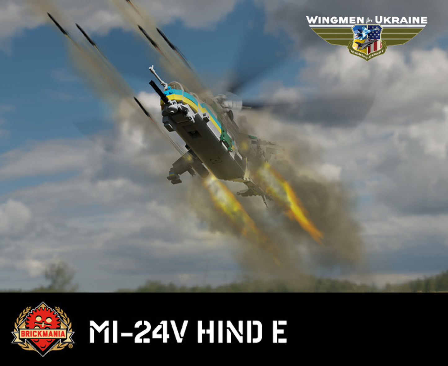 Mi-24V Hind E - Ukrainian Helicopter Gunship