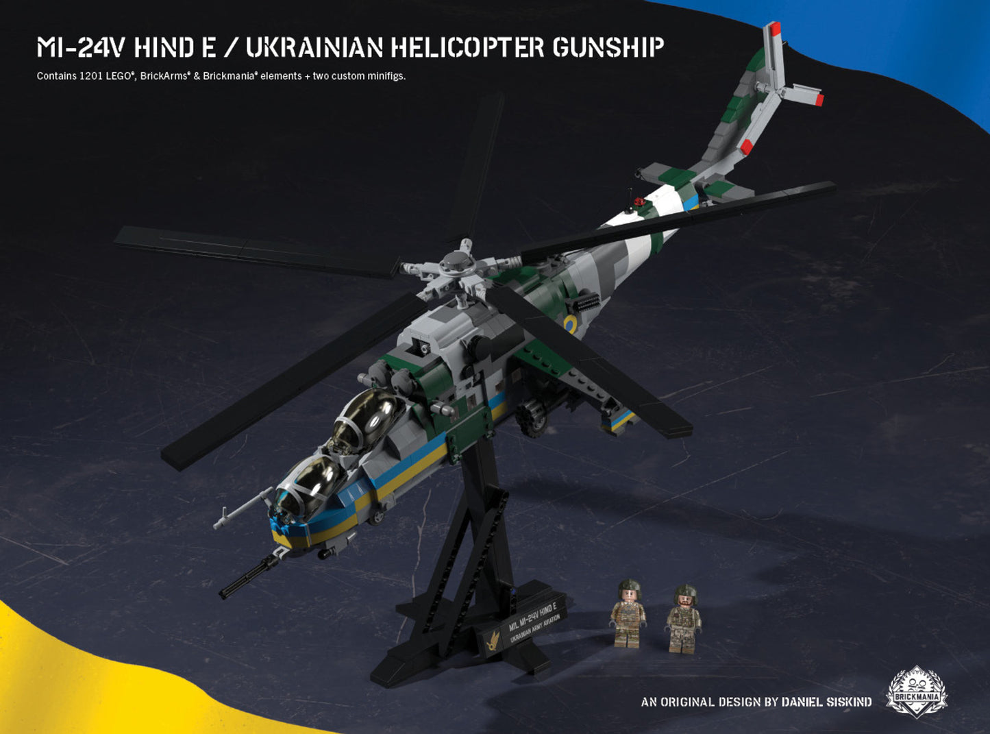 Load image into Gallery viewer, Mi-24V Hind E - Ukrainian Helicopter Gunship
