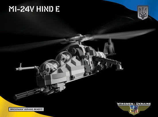 Mi-24V Hind E - Ukrainian Helicopter Gunship