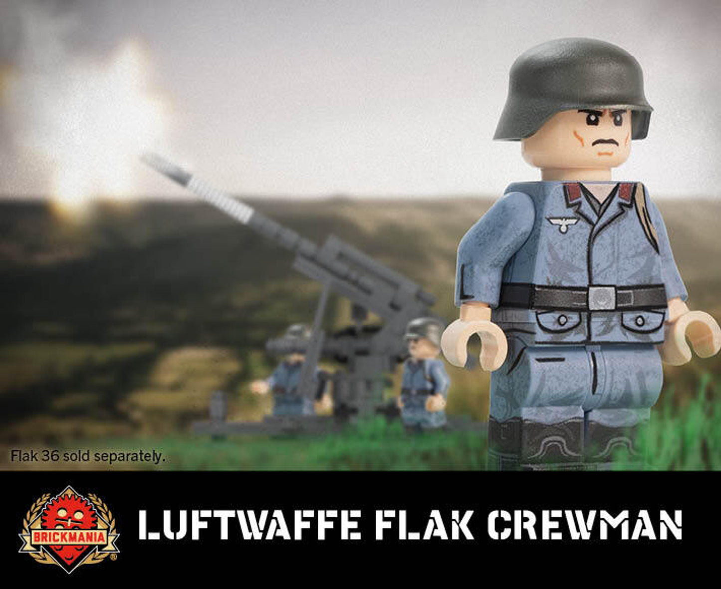 Luftwaffe Flak Crewman