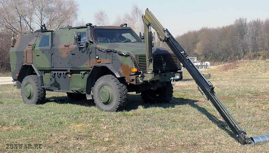 German Army atf Dingo Infantry Mobile Vehicle (Explosive Ordnance Disposal Version) - MOMCOM inc.