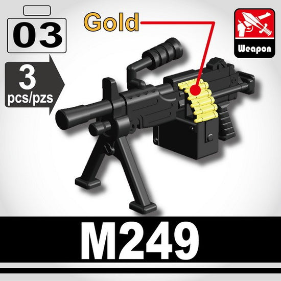 Machine gun (M249) - MOMCOM inc.